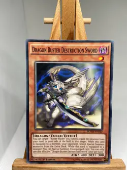 Dragon Buster Destruction Sword - 1st Edition BOSH-EN020 - NM - YuGiOh - Image 1