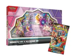 Pokemon Trading Card Game Mimikyu ex & Alcremie ex Premium Collection Pre Sale - Image 1