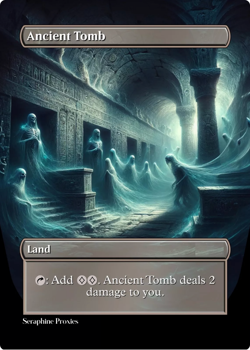 Ancient Tomb - High Quality Altered Art Custom Cards - Image 1