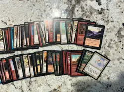 Mtg Portal Lot x100 Magic The Gathering Portal 1 And 2 Card Lot Heavy Play - Image 2