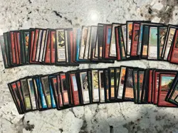 Mtg Portal Lot x100 Magic The Gathering Portal 1 And 2 Card Lot Heavy Play - Image 3
