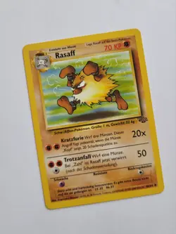 Pokemon Rasaff 43/64 Jungle Set German Deutsche Primeape 2000 TCG Card - Image 1