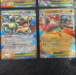 POKEMON MEGA CARDS CAMERUPT EX-MAWILE EX-LUCARIO EX-KANGASKHAN EX (SET OF 4) - Image 3