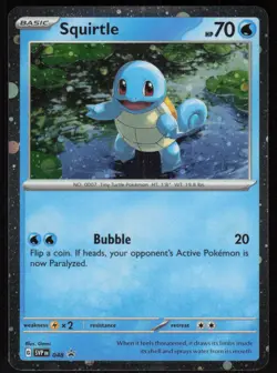 Squirtle - (Cosmos Holo) 048 Holo SV: Scarlet & Violet Promo Cards LP-NM - Image 1