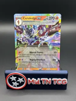 Ceruledge ex 036/191 Surging Sparks Double Rare Pokemon TCG Card NM - Image 1