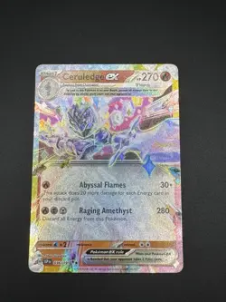 Ceruledge ex 036/191 Surging Sparks Double Rare Pokemon TCG Card NM - Image 3