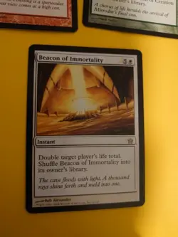 Fifth Dawn. MTG x3 Card. Beacon of Immortality,Creation, Destruction. Rares - Image 3