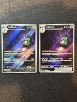 Pokemon TCG Bellibolt Holo Card 201/197 Sv03: Obsidian Flames Both NM (Lot Of 2) - Image 1