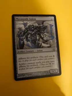 Mycosynth Golem, Rare Artifact creature Fifth Dawn. MTG Card. - Image 3