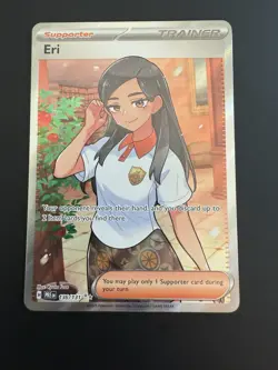 Eri 136/131 Ultra Rare Prismatic Evolutions Pokemon Card - Image 1