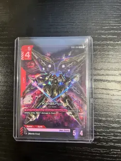 Kshatriya (GD01-044) - Newtype Rising #GD01-044 LR - NM Foil Gundam Card Game - Image 1