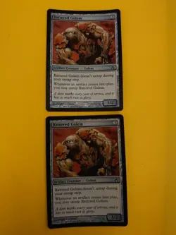 Battered Golem x2 Artifact creature Golem. Fifth Dawn. FOIL. MTG 2 Card. - Image 1