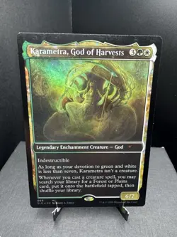 MTG Secret Lair Drop Karametra God of Harvests 069 Foil NM! - Image 1