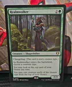 magic the gathering - Realmwalker - Creature - Shapeshifter - Rare - Green - Image 1