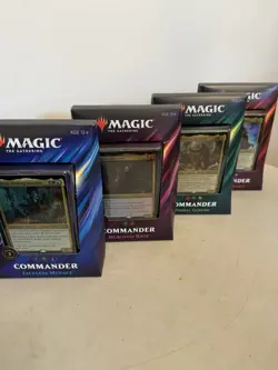 MTG Magic the Gathering: Commander 2019 Deck Set (Set Of 4) - Image 1