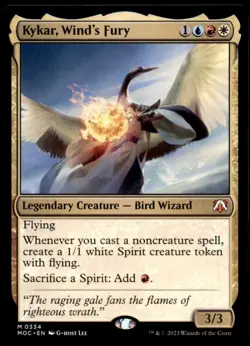 Kykar, Wind's Fury Commander: March of the Machine Regular - Image 1