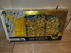 Pikachu V Union - Pokemon TCG: Celebrations Promo 4 Card Set 1-Oversized Pikachu - Image 2