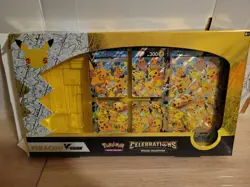 Pikachu V Union - Pokemon TCG: Celebrations Promo 4 Card Set 1-Oversized Pikachu - Image 3