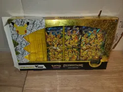 Pikachu V Union - Pokemon TCG: Celebrations Promo 4 Card Set 1-Oversized Pikachu - Image 4