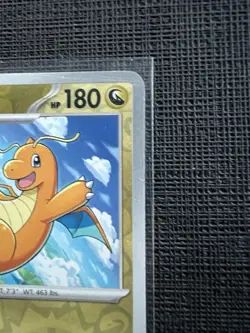 Pokemon TCG Dragonite 151 Holo Card Reverse Rare, Scarlet & Violet 149/165 NM - Image 3