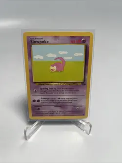 SLOWPOKE - Fossil Set- 55/62 - Common - Pokemon Card - Unlimited - 1999 - NM - Image 1