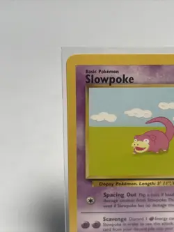 SLOWPOKE - Fossil Set- 55/62 - Common - Pokemon Card - Unlimited - 1999 - NM - Image 3