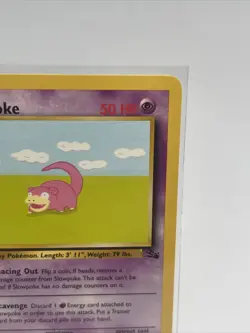SLOWPOKE - Fossil Set- 55/62 - Common - Pokemon Card - Unlimited - 1999 - NM - Image 4