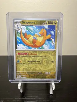 Dragonite Reverse Holo NM 149/165 Scarlet & Violet 151 Pokemon Card - Image 1