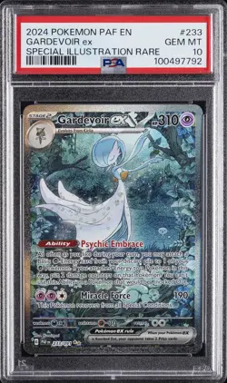 2024 POKEMON PAF EN-PALDEAN FATES SPECIAL ILLUSTRATION RARE GARDEVOIR EX PSA 10 - Image 1