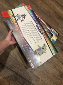 LOT OF 4 Pokemon Prismatic Evolutions Lucario EX Tyranitar EX Premium Collection - Image 4
