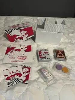 Pokemon Center White Flare ETB OPENED - NO PACKS ONLY ACCESSORIES - Image 2