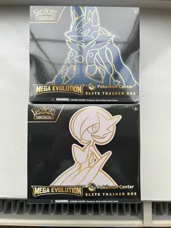 Pokemon Center Elite Trainer Box Mega Evolution Lucario & Gardevoir ETB *IN HAND - Image 1