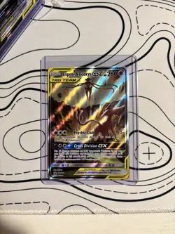 Espeon & Deoxys GX SM240 Tag Team Black Star Promo NM Pokemon TCG - Image 1