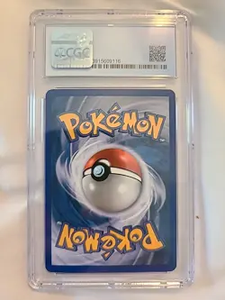 Pokemon CGC 9 MINT Chikorita 44/101 EX Dragon Frontiers Reverse Holo 2006 - Image 3