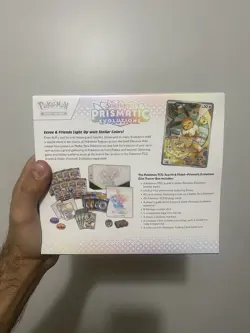 Pokemon TCG Scarlet Violet Prismatic Evolutions Elite Trainer Box ETB New Sealed - Image 2