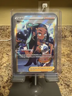 Professor Program Promo Pokemon Nessa Vivid Voltage 183/185 - Image 1