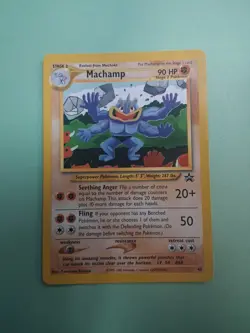 Pokemon 2000 Machamp Black Star Promo 43 NM - Image 1