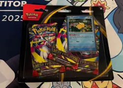 Pokemon Mega Evolutions Triple Blister Pack - Psyduck promo - Sealed - Image 1