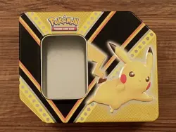 Nintendo Pokemon V Powers Eevee Pikachu Eternatus EMPTY TINS Lot - Image 3