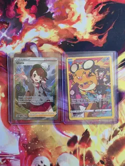 Pokemon Brilliant Stars Trainer Gallery Lot X2 NM Gloria TG26/TG30 Dedenne TG07 - Image 1