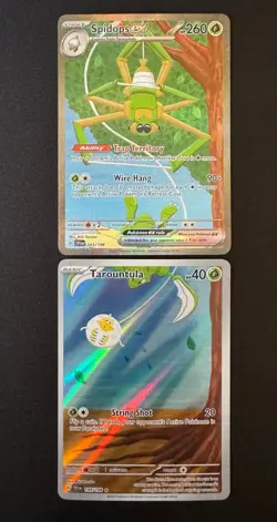 Spidops ex 243/198 & Tarountula 199/198 Pokemon Sv01: Scarlet & Violet Base Set - Image 1