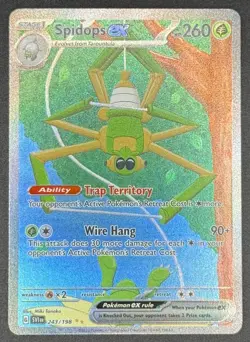 Spidops ex 243/198 & Tarountula 199/198 Pokemon Sv01: Scarlet & Violet Base Set - Image 2