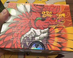 Gem Accessories Pokemon Golden Flames Ho-Oh Deck Box SEALED! - Image 3