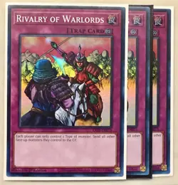 3x Rivalry of Warlords 1st Edition Super Rare RA03-EN075 Yu-Gi-Oh! - Image 1