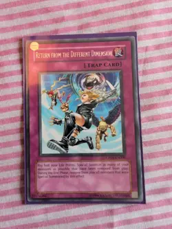 YUGIOH RETURN FROM THE DIFFERENT DIMENSION RARE CP04-EN009 - Image 1