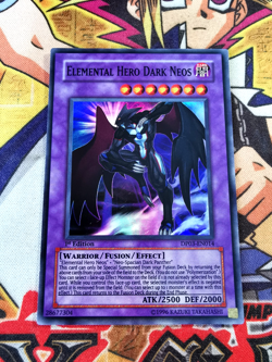 Elemental Hero Dark Neos dp03-en014 1st Edition (NM) Super Rare Yu-Gi-Oh! - Image 1