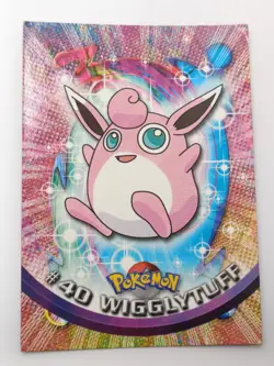 TOPPS Pokemon series Trading Cards 1999 - Jigglypuff, Wigglytuff #39,40 - Image 5