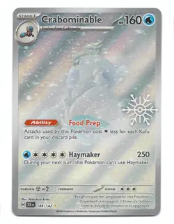 Crabominable - (Holiday Calendar) 149/142 Miscellaneous Cards & Products Holo NM - Image 1