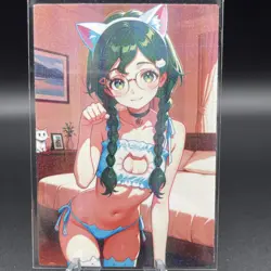 Nina Einstein Code Geass Anime Waifu Card Doujin ACG Goddess Holo - Image 1