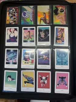 Dragon Ball Z Cards 1990s 90s Vintage Lot Funimation 1996 -- MP / HP / DMG - Image 1